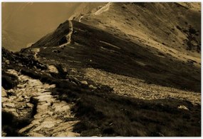 Poszterek 155x105 Tátra Lengyel hegyek Kilátás