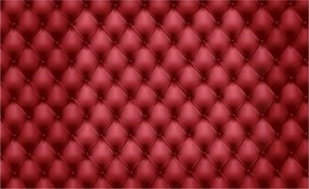 Fotótapéta Piros rombuszok 3D steppelt textúra elegancia 300x210 +ragasztó