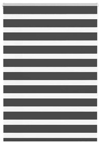 zebrafüggönnyel fekete szövetszélesség 110,9 cm poliészter