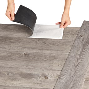NEU.HOLZ Vinyl öntapadós padlóburkolat Vanola Grey Alaska Oak 0,975m²