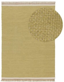 Karla Green gyapjú szőnyeg 15x15 cm Sample