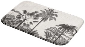 Fekete-bézs fürdőszobai kilépő 45x75 cm Cocoty – douceur d'intérieur