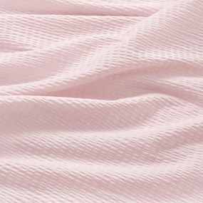 Goldea krepp ágyneműhuzat - púderrózsaszín 140 x 200 és 70 x 90 cm
