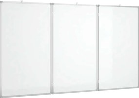 vidaXL összecsukható alumínium mágnestábla 120x80x1,7 cm