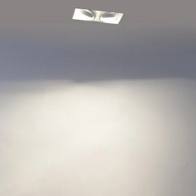 Okos süllyesztett spotlámpa fehér keret nélküli 2 WiFi GU10-zel - Oneon 2