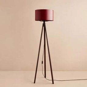 Állólámpa AYD 1xE27/40W/230V barna/piros