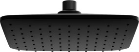 Mexen tartozékok, zuhanyfej 20x20cm, D-62, fekete, 79762-70