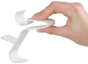 Flexi radiátorra akasztható fehér akasztó - Wenko