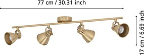 Eglo SERAS 900173 Spotlámpa 4x3W/GU10 IP20