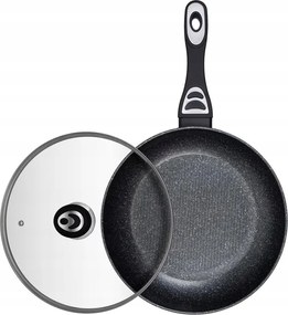 Serpenyő 28cm Fedél Resto 93154 Pfluon bevonat