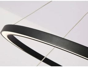 Immax NEO 07158-B80-60 - LED Dimmelhető csillár FINO LED/93W/230V Tuya fekete + távirányító