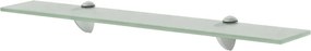 vidaXL lebegő polc üveg 60x10 cm 8 mm