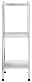 Ezüstszínű fürdőszobai polcos állvány 34x80 cm – Premier Housewares