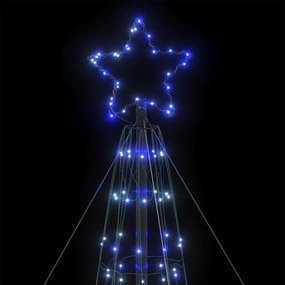 kék LED karácsonyfa 1534 LED 503 cm