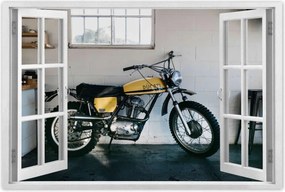 Poszterek 120x80 Ducati Chrome Yellow