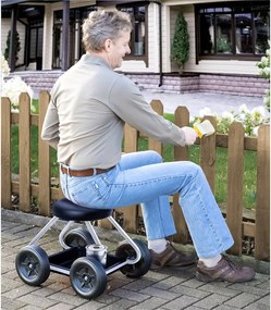 Fekete-szürke kerti ülőke Secura – Maximex