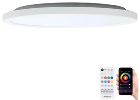 Aigostar B.V. Aigostar - LED RGBW Dimmelhető mennyezeti lámpa LED/24W/230V 3000-6500K fehér + távirányító AI1460