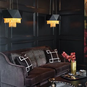 Elstead Lighting ZUMA HK-ZUMA6-SBG Függőlámpa 6x60W/E27