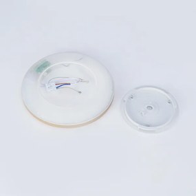 Brilagi - ULTRA SLIM LED fürdőszobai lámpa, 12 W, 230 V, Ø 22,5 cm, arany, IP54