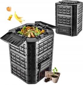 Kerti Komposztáló Nagy Moduláris Egész Éves Fagyálló Műtrágya 950L