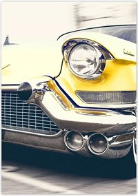 Poszterek 70x100 Sárga Cadillac