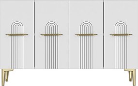 Ida 120 - White, Gold