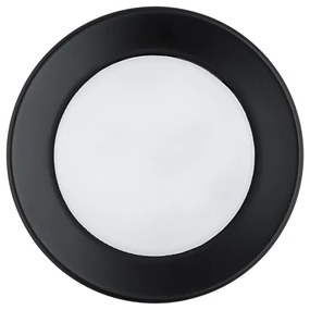 Argon 8905 - Mennyezeti lámpatest ELORA 1xGX53/7W/230V átm. 11 cm fekete