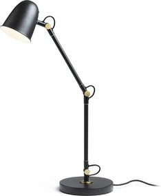 RENDL DANNY stolní černá mosaz 230V LED E14 5W