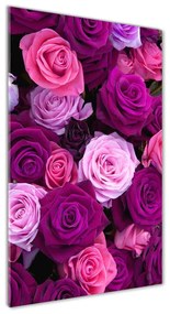 Egyedi üvegkép Rózsaszín rózsa osv-119226087