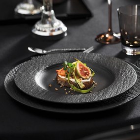 Lapos tányér, Manufacture Rock kollekció - Villeroy & Boch