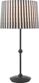 Dar Lighting modern skandináv asztali lámpa sosa matt fekete darsos4222