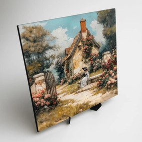 DUBLEZ | Eredeti művészeti kép - Vintage Garden | Prémium UV nyomtatás