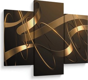 Kép - bronz szalagok (90x60 cm)