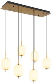 Globo 15217-6 - LED Csillár zsinóron EWALD 6xLED/6,7W/230V