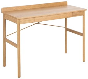 Paul íróasztal, lakkozott tölgy