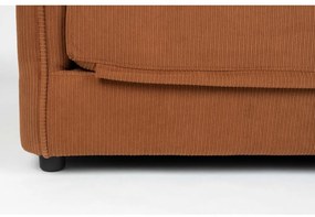 Narancssárgásbarna fotel Jopie – White Label