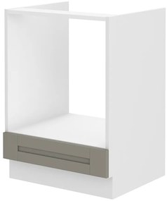Alsó konyhaszekrény a sütőhöz Lucid 60 D GAZ BB (claygrey + fehér). 1045439
