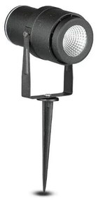 LED Kültéri lámpa LED/12W/230V 3000K fekete IP65