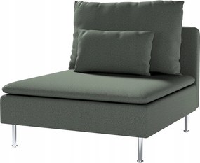 Dekoria Söderhamn 1 személyes Ikea tok, szürke