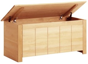 Natúr színű borovi fenyő tárolóláda 100x45 cm Bertram – Støraa