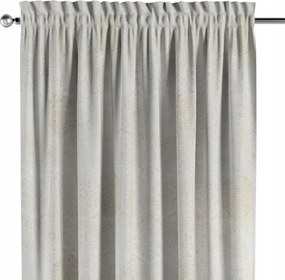 Csatornafüggöny frufruval 1 db 130x245cm szürke