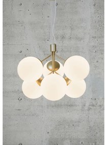 Nordlux - Csillár zsinóron IVONA 6xE27/28W/230V arany