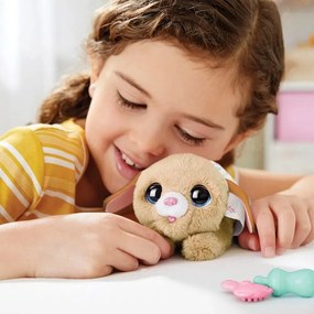 FurReal Newborns PUPPY, interaktív plüss kiskutya,világosbarna