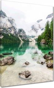 Vászonkép 50x70 Hegyi tó