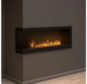 InFire InFire - Sarok BIO kandalló 45x120 cm 3kW fekete IF0058