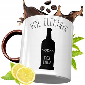 Bordó Bögre Villanyszerelőnek Születésnapi Ajándék fényképes nyomtatással