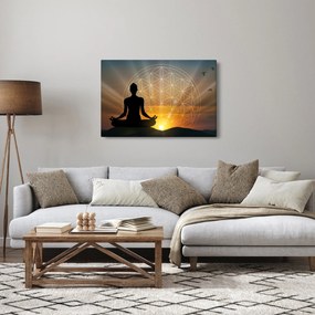A meditáció képe (90x60 cm)
