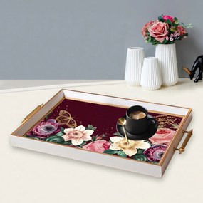 Üveg tálca, 38×24 cm – TPB9825