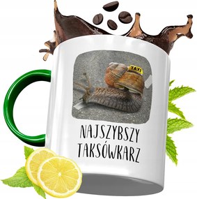 Zöld Bögre TaxisofĆrnek SzĂŒletĂ©snapra AjĂĄndĂ©k fĂ©nykĂ©pes nyomtatĂĄssal