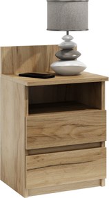 Éjjeliszekrény N3 Komód Éjjeli Asztal Craft Arany